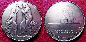 MEDAILLES D AFN 242 Medaille Centenaire de l'Algerie